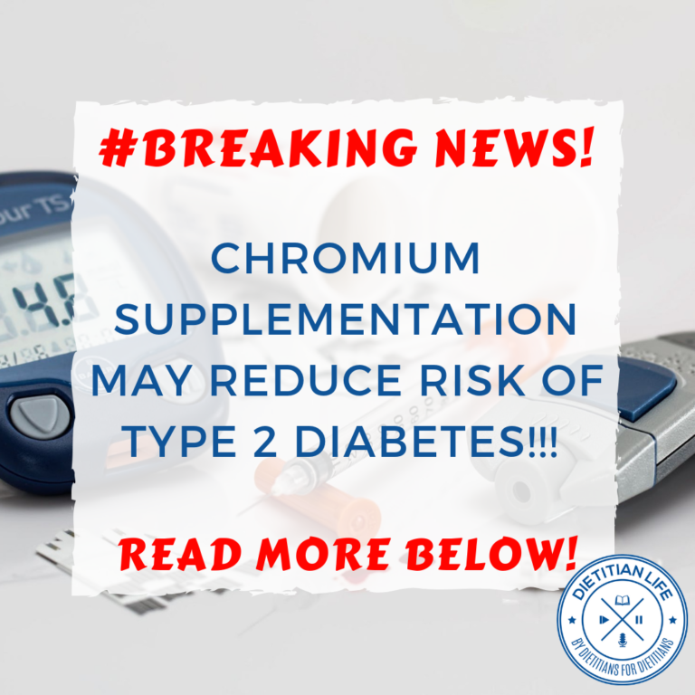 chromium good for diabetes